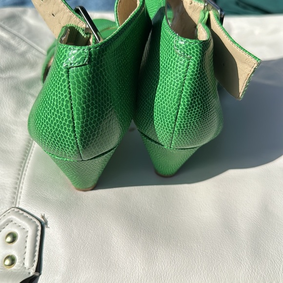 Nine West green sandals - Picture 3 of 5